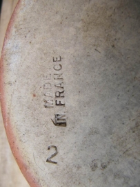 French pottery jar with handle