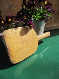French small wooden board with handle