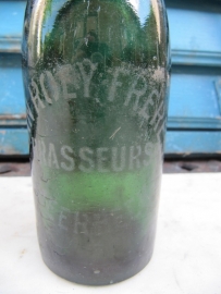 Oude Belgische bierfles van Roey Freres Brasseurs Meerbeek