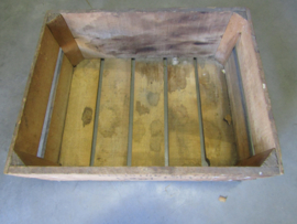 Antieke Franse houten kist
