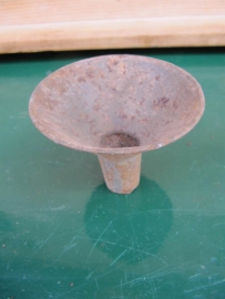 Old French funnel made of zinc