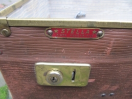 Mooie oude brocante Franse koffer