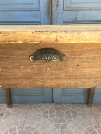 Brocante Franse schrijftafel