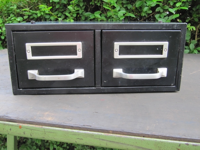 Old Metal Filing Cabinet With 2 Drawers Cabinets And Closets Old Metal Filing Cabinet With 2 Drawers