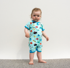 Jumpsuit/ Shortsuit JNY, Swimming Fish