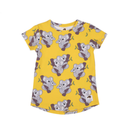 T-shirt Mullido, Koala yellow