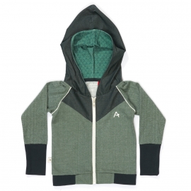 Hoodie Albababy, Haldor Zipper Hood Duck Green 104