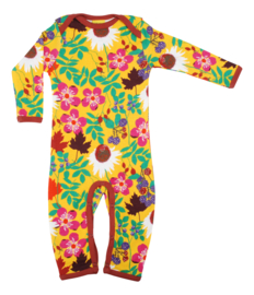 Jumpsuit DUNS Sweden, Autumn Flowers Yellow