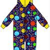 Onesie, Jumpsuit lined met hood Duns, Lost in Space Navy    86-92