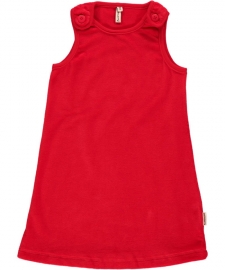 Jurk / Dress Maxomorra, Velour red 68 of 74