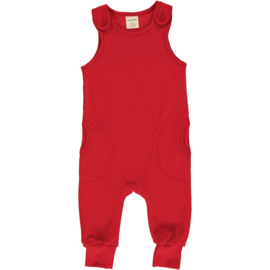 Playsuit Velour Maxomorra, Ruby