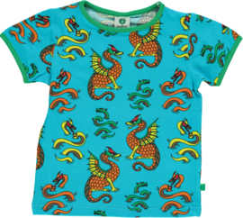 T-shirt  Smafolk, Dragon blue atoll