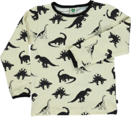T-shirt long Smafolk, Dinosaurs Cream 86-92 of 92-98