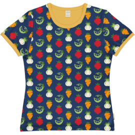 T-shirt short sleeve Adult Maxomorra, Top SS adult Vegetables