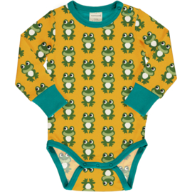 Romper / body LS Maxomorra, frog