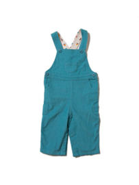 Dungeree, overall Little Green Radicals, Mountain Blue classic Corduroy met lining! 12-18mnd 86