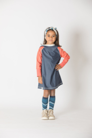 Jurk Albababy, Hope Hood Dress Mood Indigo 86