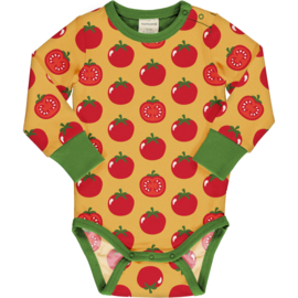 Romper / body LS Maxomorra, Tomato