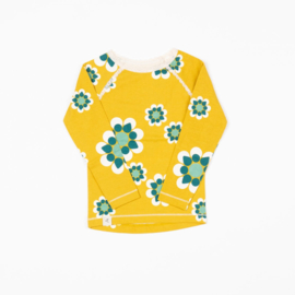 Longsleeve Albababy, Ghita Blouse Menthe Flower Heaven