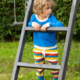 Longsleeve Sweat Albababy, Joy is a feeling Snorkel Blue  146
