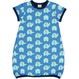 Jurk / Dress Balloon SS Maxomorra, Elephant Friends 110-116