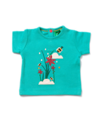 T-shirt Little Green Radicals, Cornish Copper Applique Tee 9-12m