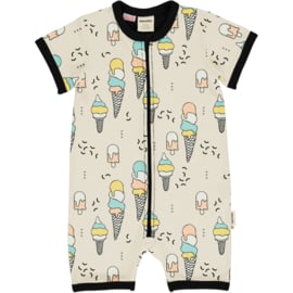 Jumpsuit / shortsuit Meyaday by Maxomorra, Ice cream confetti 50-56