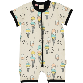 Jumpsuit / shortsuit Meyaday by Maxomorra, Ice cream confetti