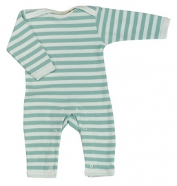 Babypakje Organics For Kids, stripes blue 3-6mnd