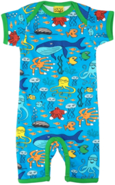 Jumpsuit / shortsuit DUNS Sweden, Sealife blue 56, 62, 68 of 80