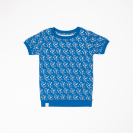 T-shirt Albababy, Alberte snorkel blue liberty love