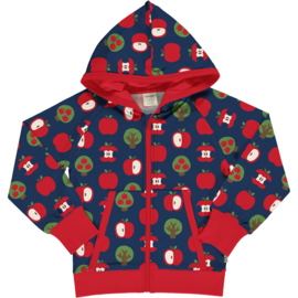 Hoodie Cardigan Maxomorra, Apple