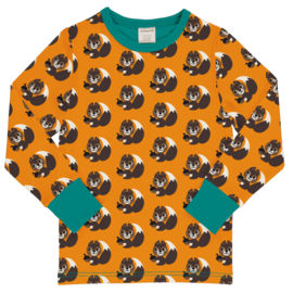 T-shirt long / longsleeve Maxomorra, Squirrel