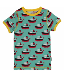T-shirt Slim Maxomorra, Boat vanaf 68 of 74