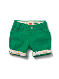 Broek / Shorts  Little Green Radicals, Fern Green Shorts 9-12mnd