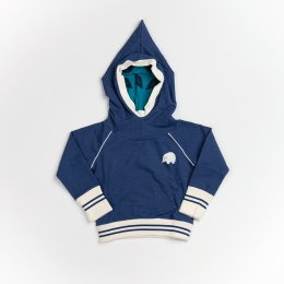 Hoody Albababy, Habian Hood Blouse Blue print   .   98