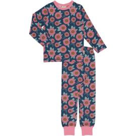 Pyjama Set LS Meyadey by Maxomorra, Sunflower dreams