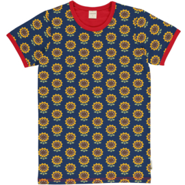 T-shirt short sleeve Adult Maxomorra, Top SS adult sunflower S
