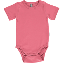 Romper Bodysuit SS Maxomorra, Rose pink 50-56 of 62-68