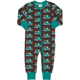 Jumpsuit / Zippersuit  Maxomorra, Farmtruck 62-68 of 86-92