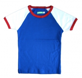 T-shirt Lily-Balou, blauw-rood 68, 74