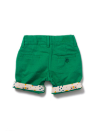 Broek / Shorts  Little Green Radicals, Fern Green Shorts 9-12mnd