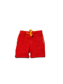 Broek /sweat Shorts  Little Green Radicals, Red beach short 92/18-24mnd