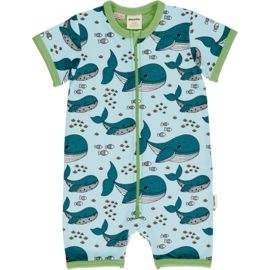 Jumpsuit / shortsuit Meyadey by Maxomorra, Whale waters