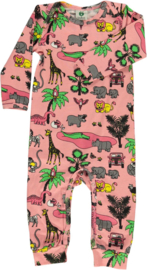 Jumpsuit / bodysuit Smafolk, Jungle landscape blush