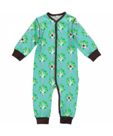 Jumpsuit / Buttonsuit Maxomorra, Tree light blue  68