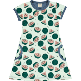 Jurk / Dress SS Meyadey by Maxomorra, Watermelon