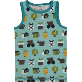 Tanktop Maxomorra,  Garden vanaf 74-80