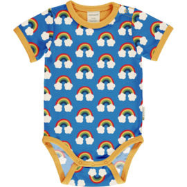 Romper Bodysuit SS Maxomorra, Rainbow