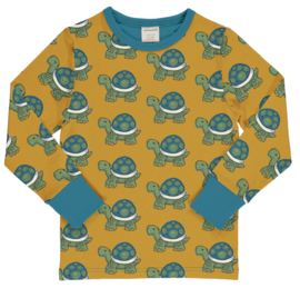 T-shirt long / longsleeve by Maxomorra,  Tortoise 86-92